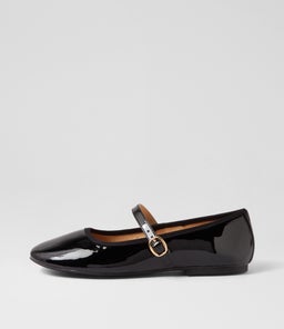 BAMBI VE BLACK PATENT PU