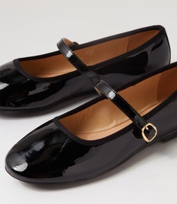 BAMBI VE BLACK PATENT PU