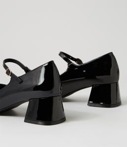 KENNA VE BLACK PATENT PU