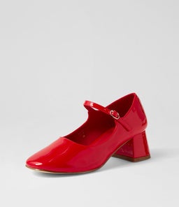 KENNA VE RED PATENT PU