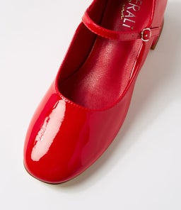 KENNA VE RED PATENT PU