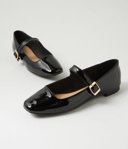 EDEN VE BLACK PATENT PU