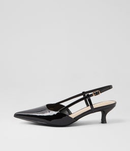 LUCAS VE BLACK PATENT PU
