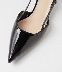 LUCAS VE BLACK PATENT PU