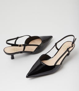 LUCAS VE BLACK PATENT PU