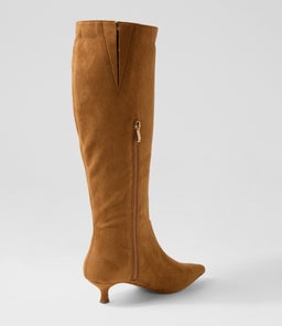 LUCILA II VE TAN MICROSUEDE
