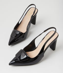 KONGA VE BLACK PATENT PU