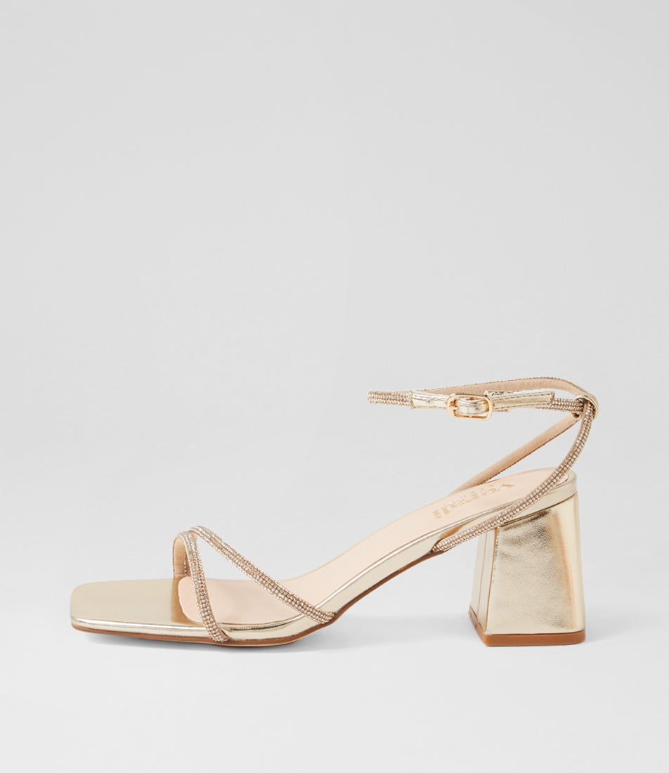 Strawberry Gold Sandals