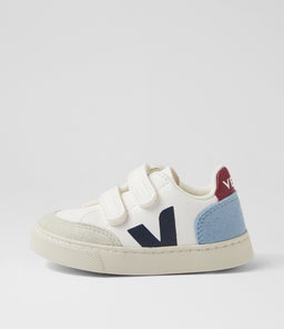 SMALL V 12 TOT VJ EXTRA WHITE MULTICO STEEL LEATHER