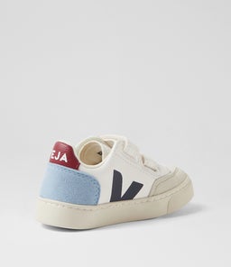 SMALL V 12 TOT VJ EXTRA WHITE MULTICO STEEL LEATHER
