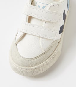 SMALL V 12 TOT VJ EXTRA WHITE MULTICO STEEL LEATHER