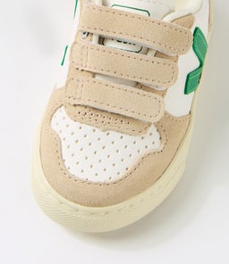 SMALL V 10 TOT VJ EXTRA WHITE EMERAUDE LEATHER