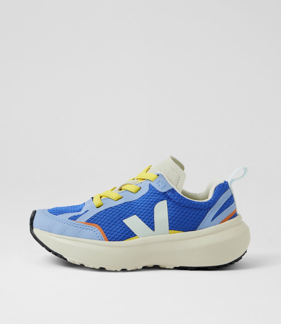 Small Canary Light Junior Paros Ice Olympe Fabric Sneakers Small Canary Light Junior Paros Ice Olympe Fabric Sneakers