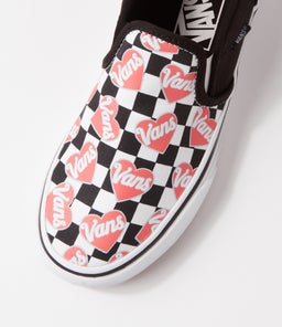 ASHER W VN CHECKERS MULTI WHITE CANVAS