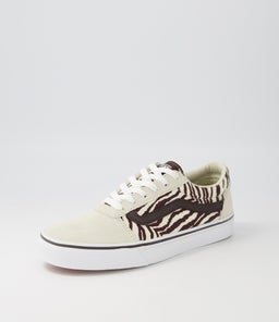 WARD W VN SATIN TIGER BROWN FABRIC