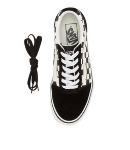WARD W VN BLACK CHECKERBOARD LEATHER