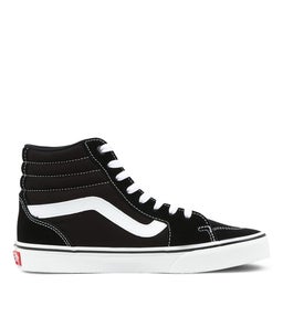 FILMORE HI W VN BLACK WHITE SUEDE CANVAS