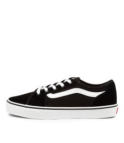 FILMORE DECON W VN BLACK WHITE SUEDE CANVAS