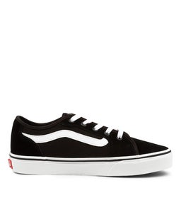 FILMORE DECON W VN BLACK WHITE SUEDE CANVAS