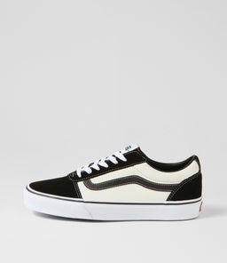 WARD M VN MARSHMALLOW BLACK SUEDE