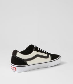 WARD M VN MARSHMALLOW BLACK SUEDE