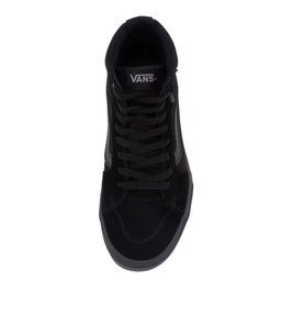 FILMORE HI M VN BLACK BLACK SUEDE CANVAS