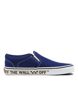 ASHER OTW SIDEWALL M VN BLUE WHITE CANVAS