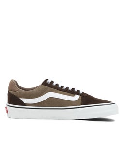 WARD DELUXE M VN RETRO BROWN WHITE SUEDE CANVAS