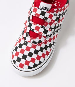 DOHENY V TOT VN CHECKERBOARD RED CANVAS
