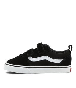 WARD V TOT VN BLACK WHITE SUEDE CANVAS