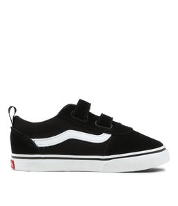 WARD V TOT VN BLACK WHITE SUEDE CANVAS