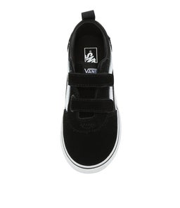 WARD V TOT VN BLACK WHITE SUEDE CANVAS
