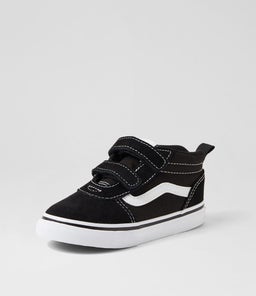 WARD MID V PRE VN BLACK WHITE SUEDE CANVAS
