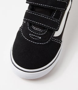 WARD MID V PRE VN BLACK WHITE SUEDE CANVAS