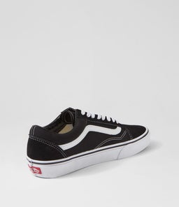 OLD SKOOL M VN BLACK WHITE SUEDE CANVAS