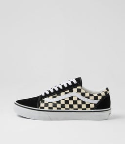 OLD SKOOL M VN BLACK WHITE CHECK SUEDE CANVAS
