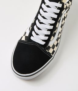OLD SKOOL M VN BLACK WHITE CHECK SUEDE CANVAS