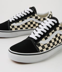 OLD SKOOL M VN BLACK WHITE CHECK SUEDE CANVAS