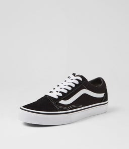OLD SKOOL W VN BLACK WHITE SUEDE CANVAS