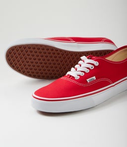 AUTHENTIC W VN RED CANVAS
