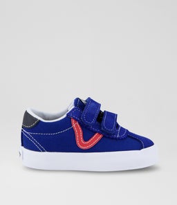 SPORT LOW V TOT VN BLUE MULTI CANVAS