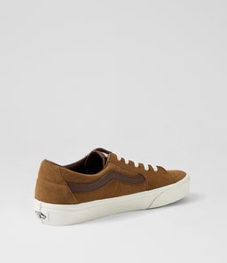 SK8 LOW M VN BROWN SUEDE LEATHER