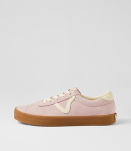 SPORT LOW W VN GUM SEPIA ROSE SUEDE LEATHER