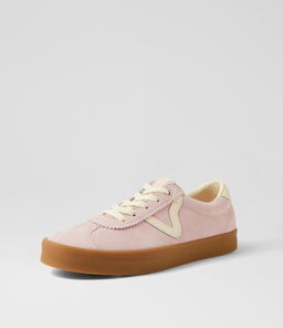 SPORT LOW W VN GUM SEPIA ROSE SUEDE LEATHER