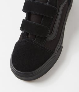 OLD SKOOL JNR V VN BLACK BLACK SUEDE CANVAS