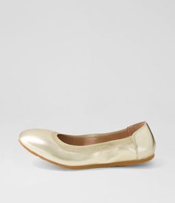 AVA BALLET CHAMPAGNE LEATHER