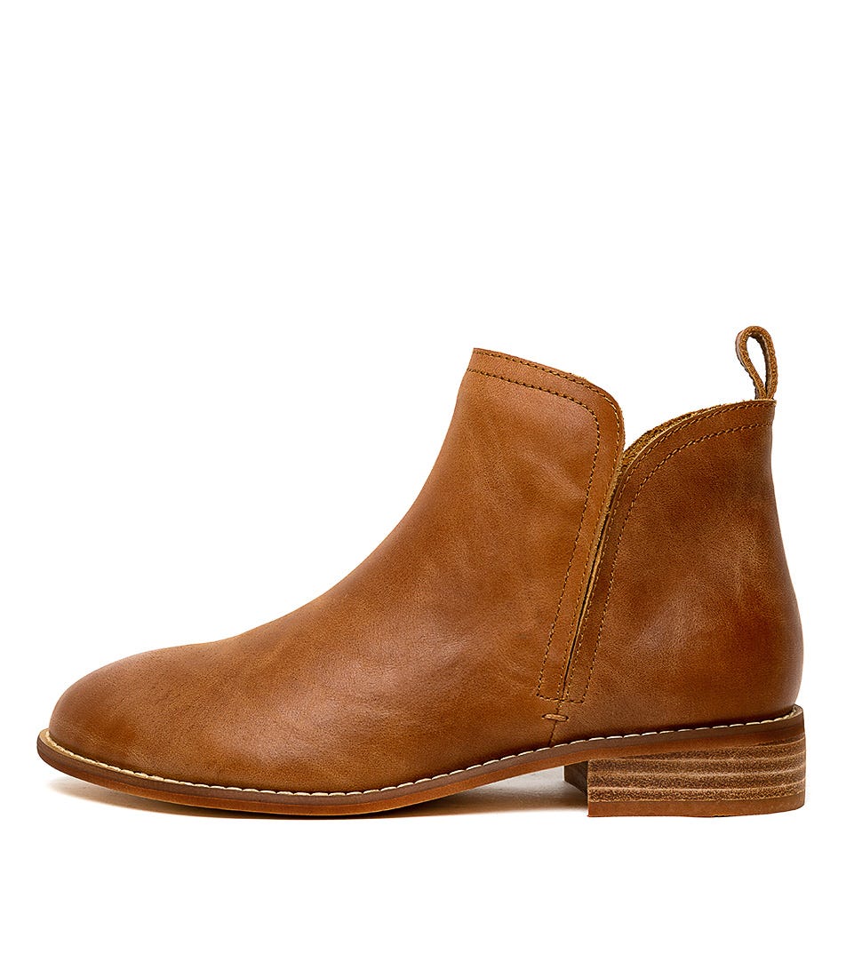 Buy Walnut Douglas Tan Ankle Boots online with free shipping
