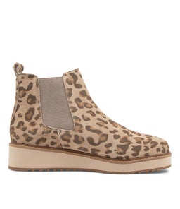 JADE WA IVORY LEOPARD SUEDE