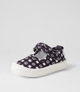 PLAY CLASSIC MJ TOT WA NAVY CHECK CANVAS