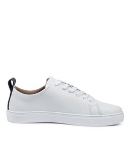 HEART SNEAKER WA WHITE RED LEATHER
